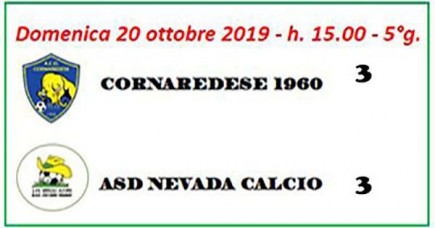 Cornaredese 1960 3 - Nevada Calcio 3