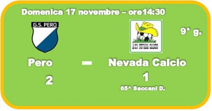 Pero - Nevada Calcio 2-1