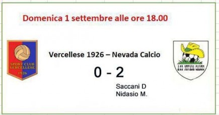 Amichevole: Vercellese 1926 - Nevada Calcio