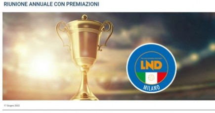 Riunione Lnd Milano con premiazioni